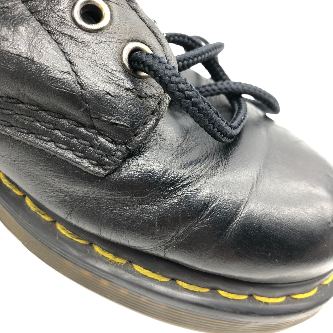 Dr. Martens 8-hole boots Women's 22.5cm genuine leather black type Vintage Second Hand
