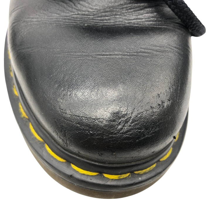 Dr. Martens 8-hole boots Women's 22.5cm genuine leather black type Vintage Second Hand