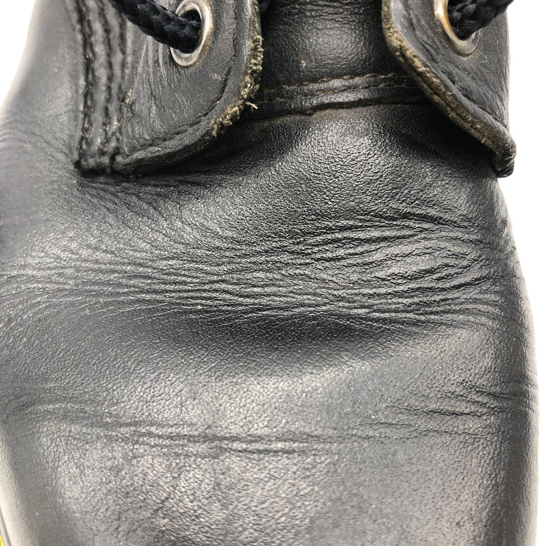 Dr. Martens 8-hole boots Women's 22.5cm genuine leather black type Vintage Second Hand