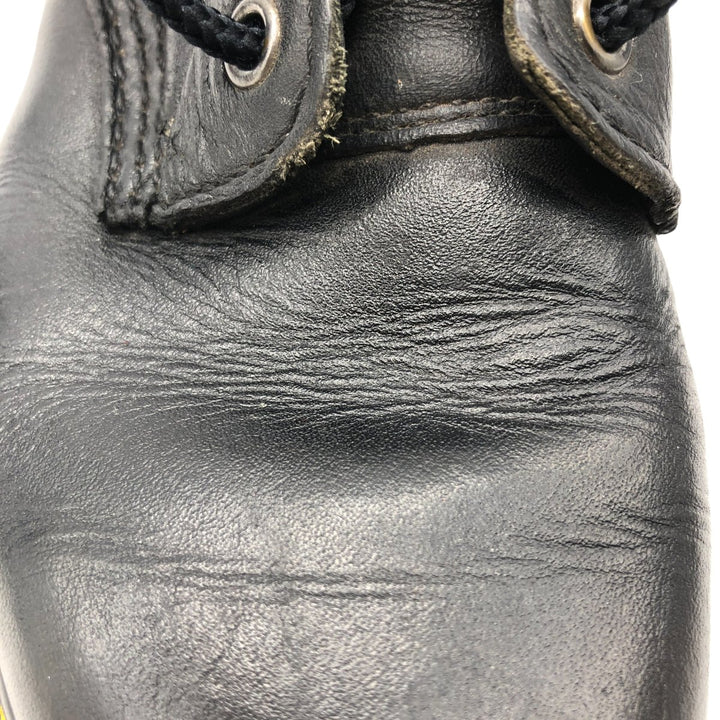 Dr. Martens 8-hole boots Women's 22.5cm genuine leather black type Vintage Second Hand