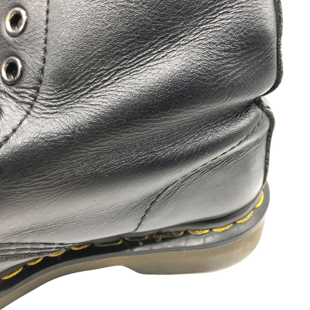 Dr. Martens 8-hole boots Women's 22.5cm genuine leather black type Vintage Second Hand