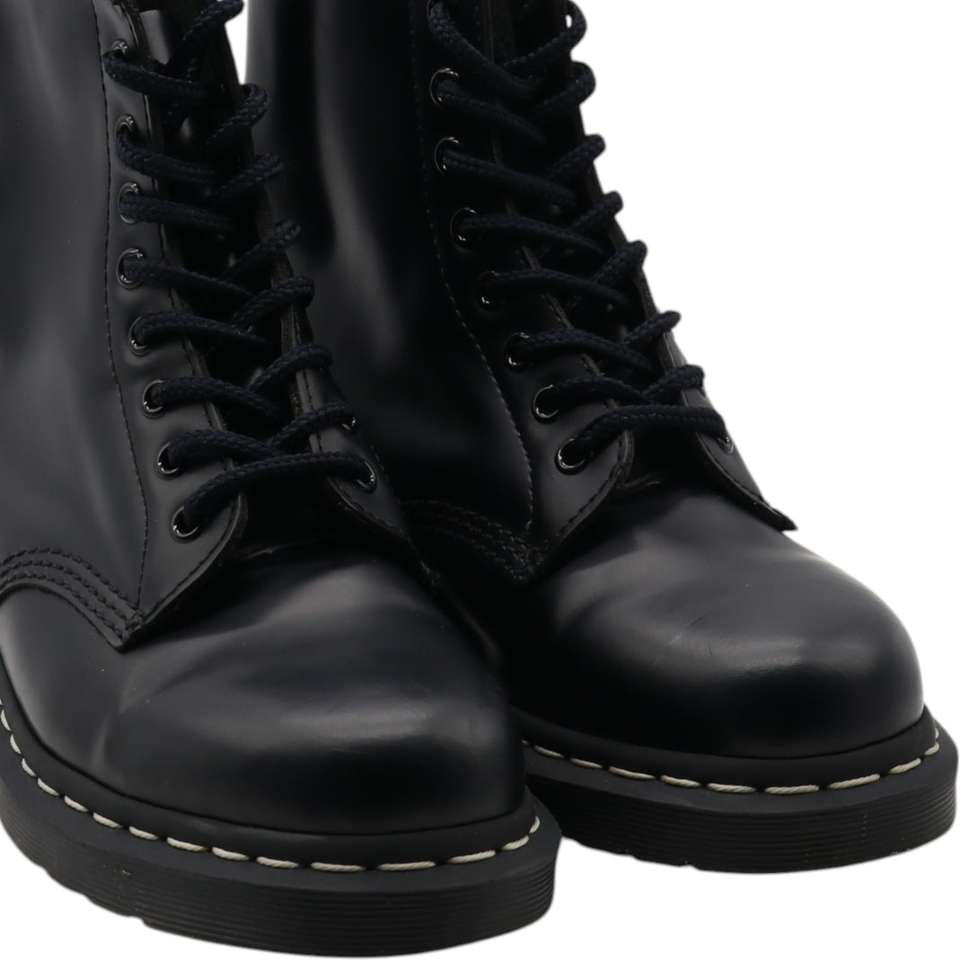 Dr. Martens 8-hole boots 6 Women's 25.0cm genuine leather black type Vintage Second Hand