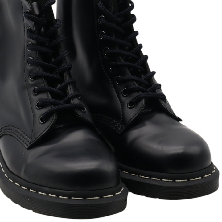 Dr. Martens 8-hole boots 6 Women's 25.0cm genuine leather black type Vintage Second Hand