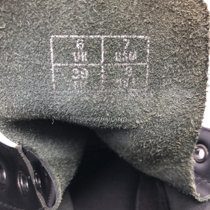 Dr. Martens 8-hole boots 6 Women's 25.0cm genuine leather black type Vintage Second Hand