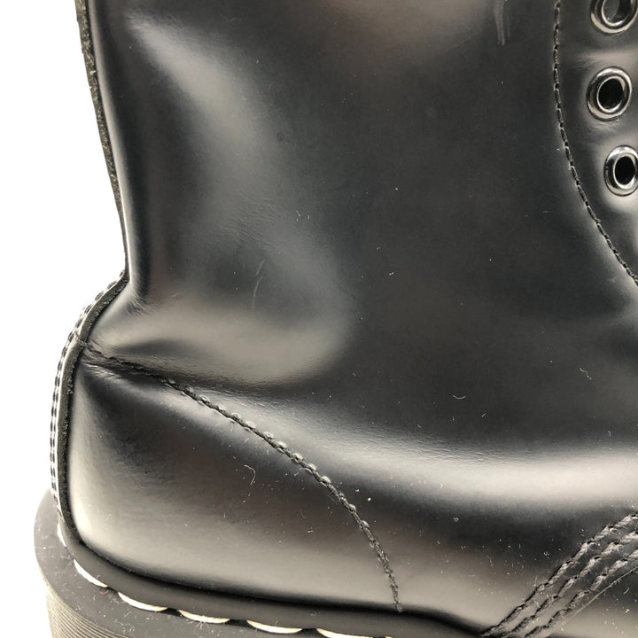 Dr. Martens 8-hole boots 6 Women's 25.0cm genuine leather black type Vintage Second Hand