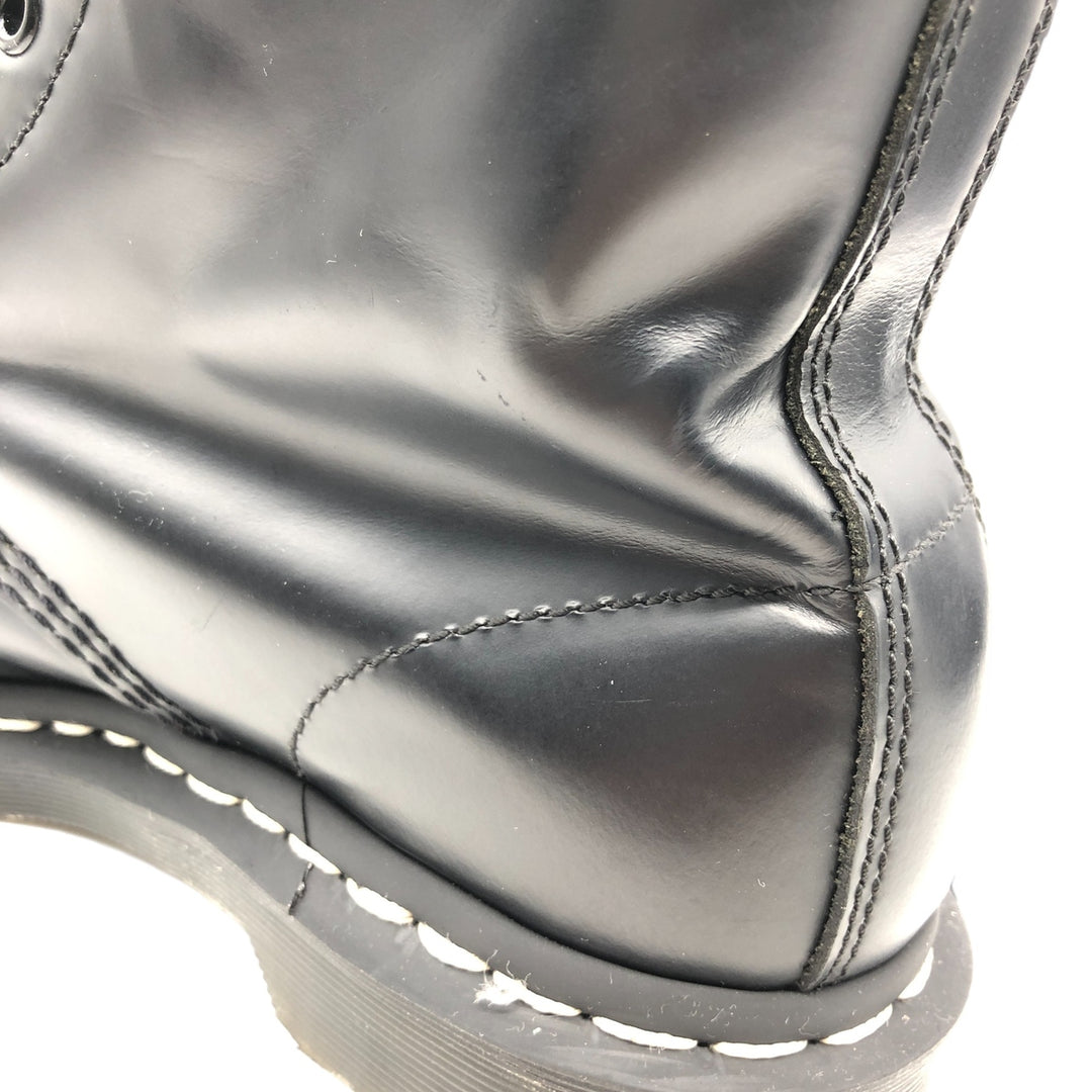 Dr. Martens 8-hole boots 6 Women's 25.0cm genuine leather black type Vintage Second Hand