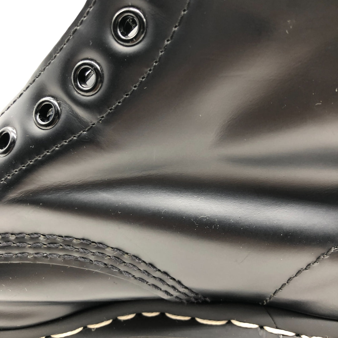 Dr. Martens 8-hole boots 6 Women's 25.0cm genuine leather black type Vintage Second Hand