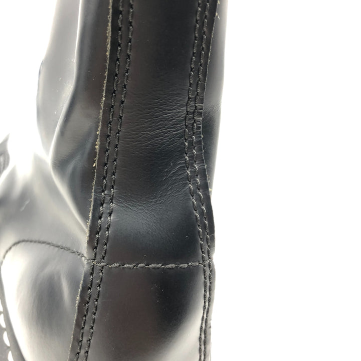 Dr. Martens 8-hole boots 6 Women's 25.0cm genuine leather black type Vintage Second Hand