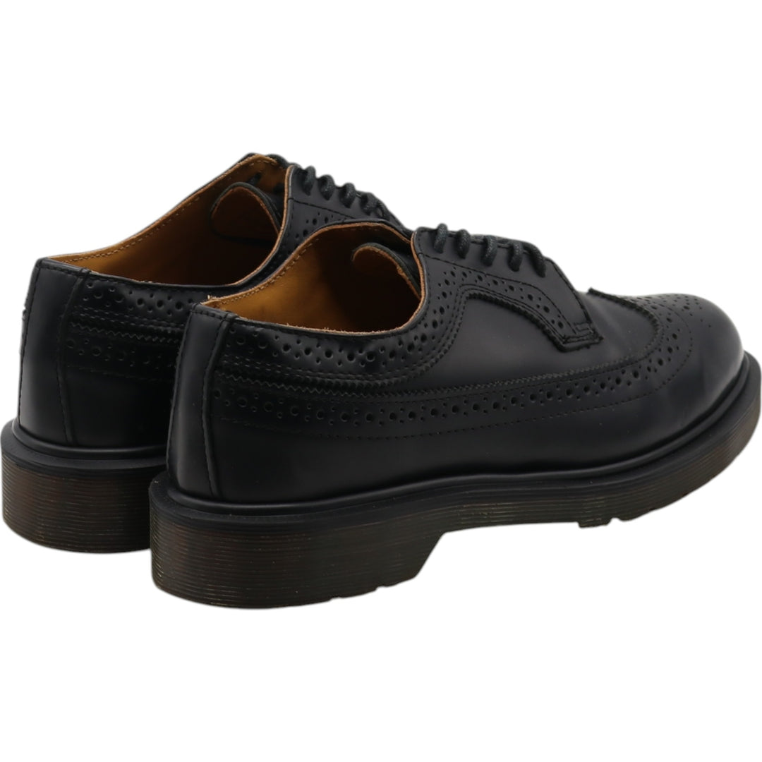 Dr. Martens Wingtip Shoes 6 Women's 25.0cm genuine leather black type Vintage Second Hand