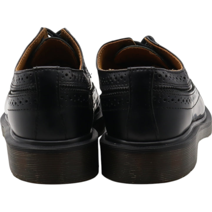 Dr. Martens Wingtip Shoes 6 Women's 25.0cm genuine leather black type Vintage Second Hand