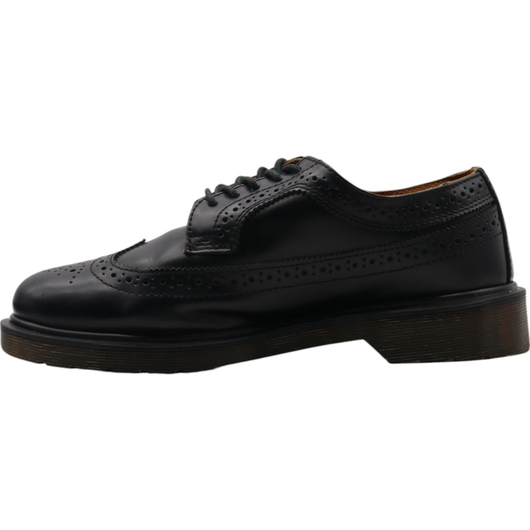 Dr. Martens Wingtip Shoes 6 Women's 25.0cm genuine leather black type Vintage Second Hand