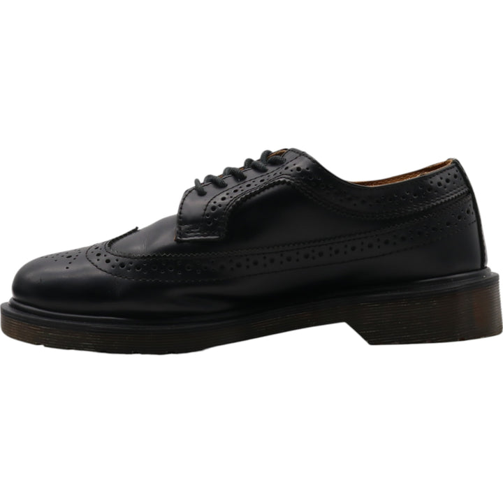 Dr. Martens Wingtip Shoes 6 Women's 25.0cm genuine leather black type Vintage Second Hand