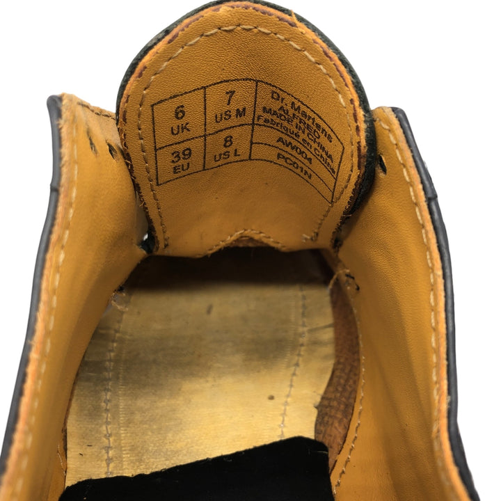 Dr. Martens Wingtip Shoes 6 Women's 25.0cm genuine leather black type Vintage Second Hand