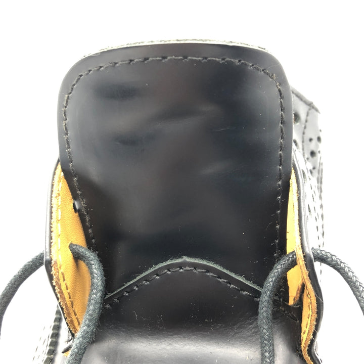 Dr. Martens Wingtip Shoes 6 Women's 25.0cm genuine leather black type Vintage Second Hand