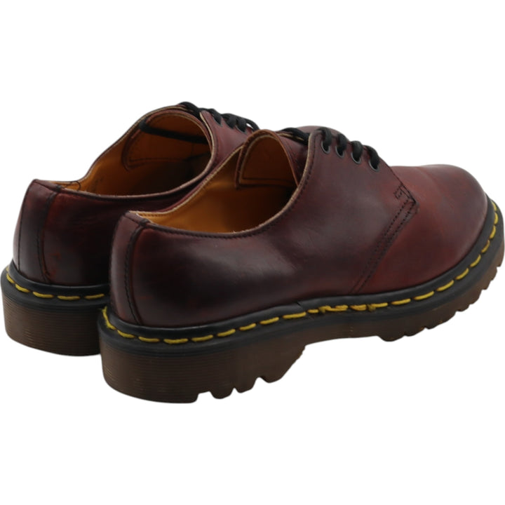 Dr. Martens 4-hole shoes made in the UK Women's 23.0cm genuine leather burgundy type Vintage Second Hand