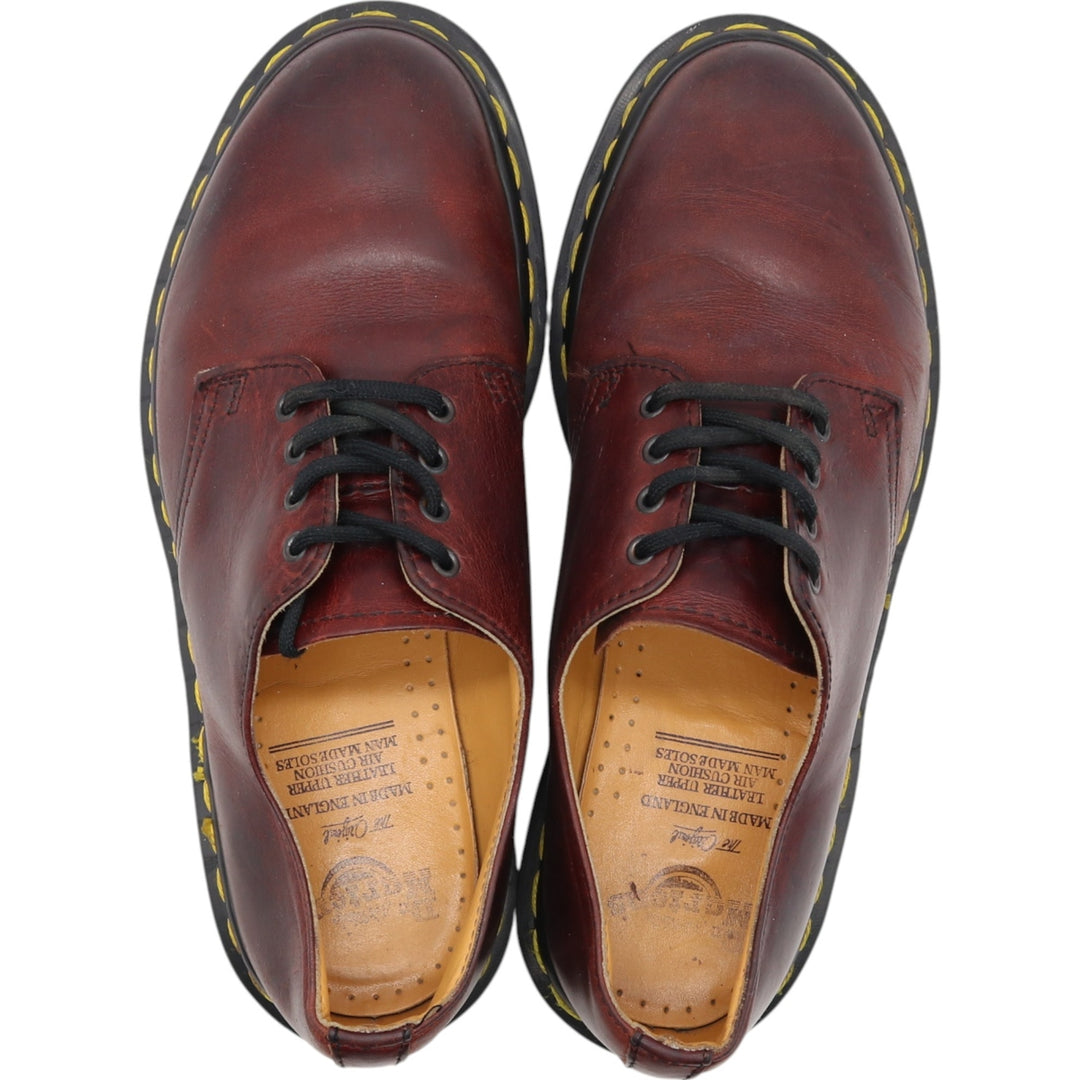 Dr. Martens 4-hole shoes made in the UK Women's 23.0cm genuine leather burgundy type Vintage Second Hand