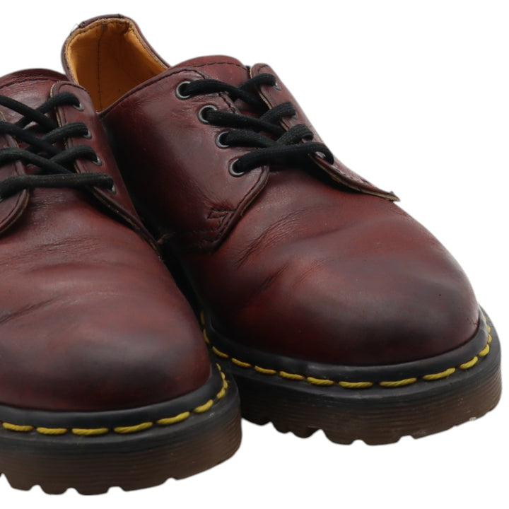 Dr. Martens 4-hole shoes made in the UK Women's 23.0cm genuine leather burgundy type Vintage Second Hand