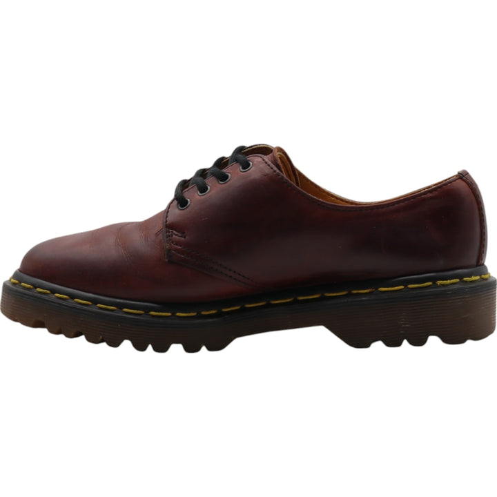 Dr. Martens 4-hole shoes made in the UK Women's 23.0cm genuine leather burgundy type Vintage Second Hand