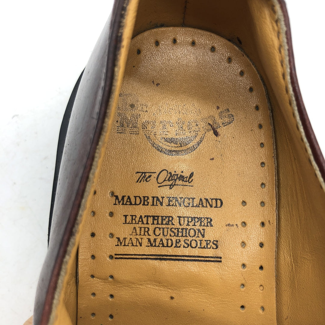 Dr. Martens 4-hole shoes made in the UK Women's 23.0cm genuine leather burgundy type Vintage Second Hand