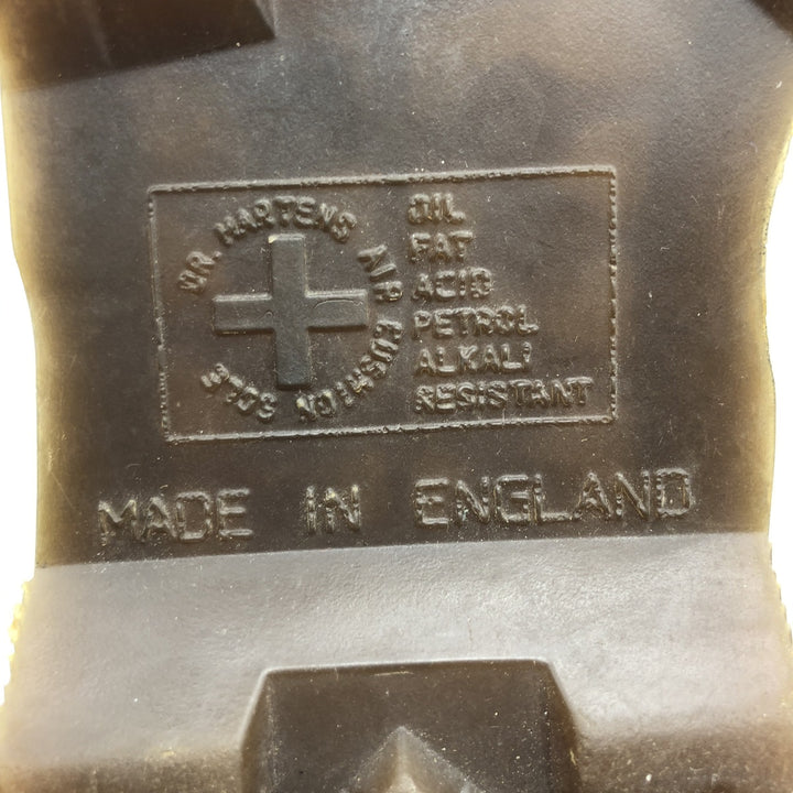 Dr. Martens 4-hole shoes made in the UK Women's 23.0cm genuine leather burgundy type Vintage Second Hand