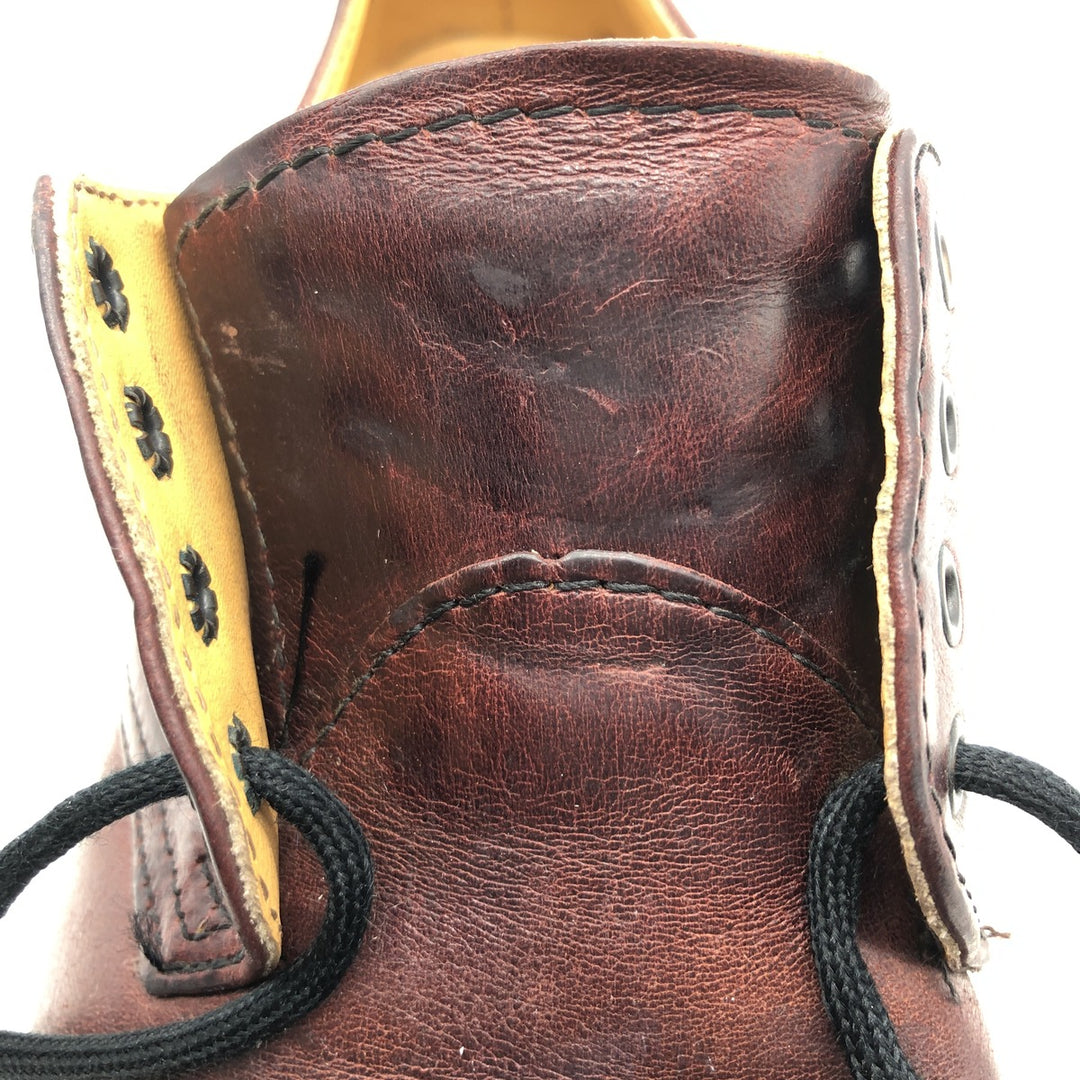 Dr. Martens 4-hole shoes made in the UK Women's 23.0cm genuine leather burgundy type Vintage Second Hand