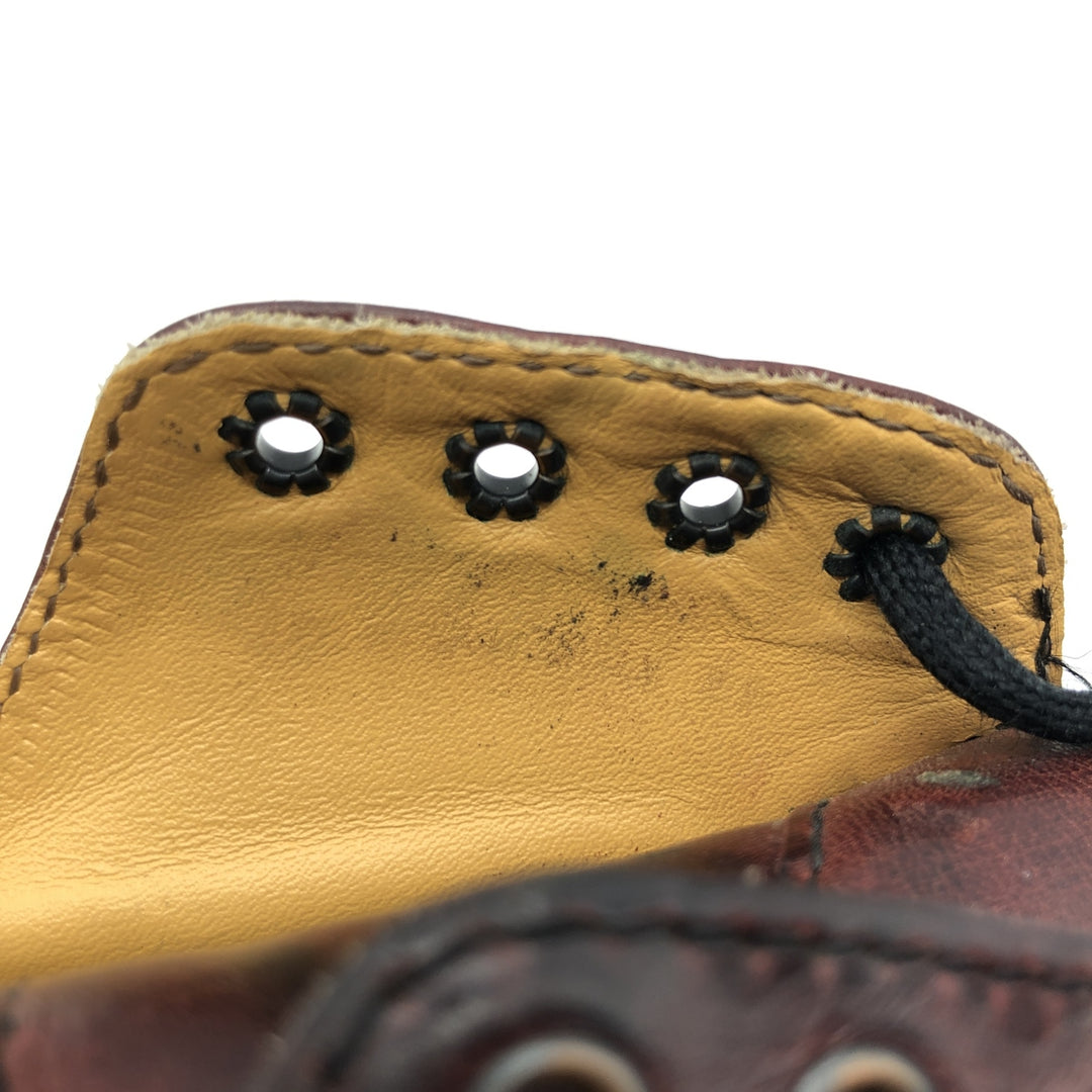 Dr. Martens 4-hole shoes made in the UK Women's 23.0cm genuine leather burgundy type Vintage Second Hand