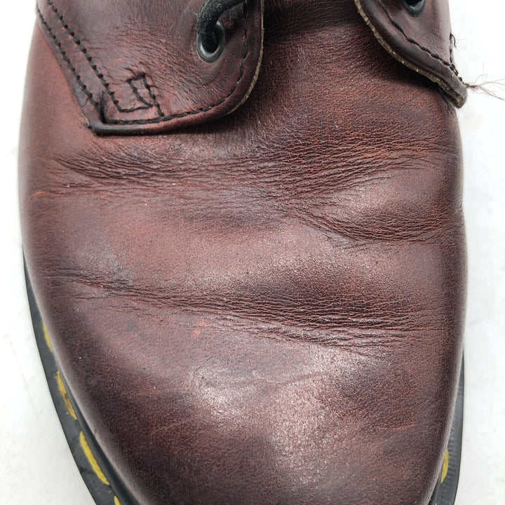 Dr. Martens 4-hole shoes made in the UK Women's 23.0cm genuine leather burgundy type Vintage Second Hand