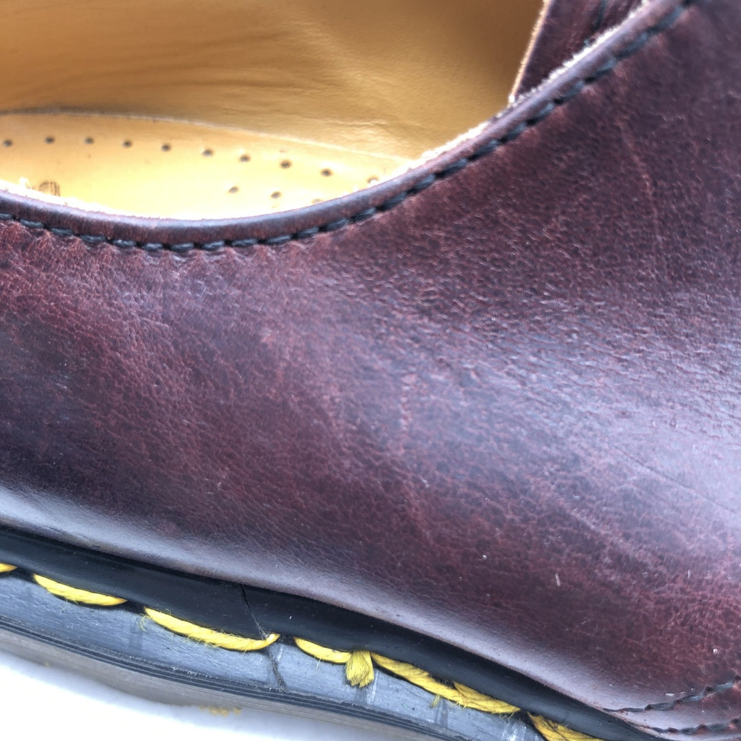 Dr. Martens 4-hole shoes made in the UK Women's 23.0cm genuine leather burgundy type Vintage Second Hand