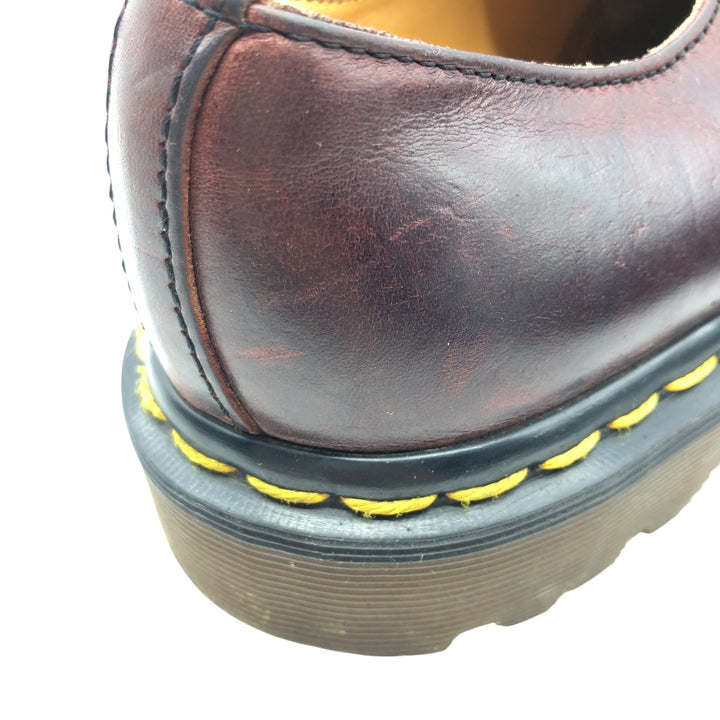 Dr. Martens 4-hole shoes made in the UK Women's 23.0cm genuine leather burgundy type Vintage Second Hand