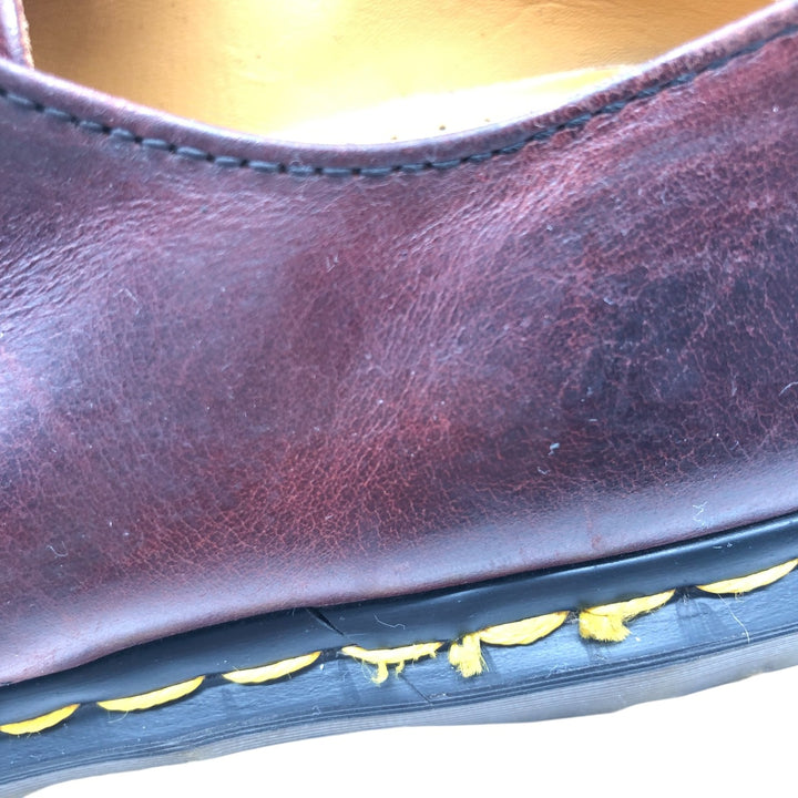 Dr. Martens 4-hole shoes made in the UK Women's 23.0cm genuine leather burgundy type Vintage Second Hand