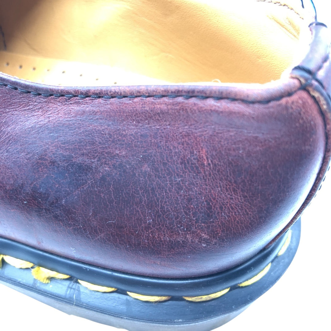Dr. Martens 4-hole shoes made in the UK Women's 23.0cm genuine leather burgundy type Vintage Second Hand
