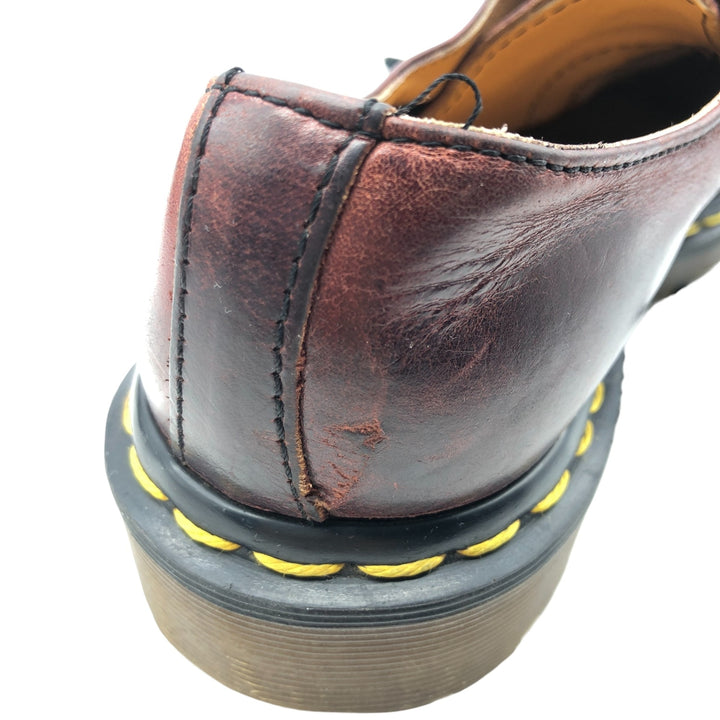 Dr. Martens 4-hole shoes made in the UK Women's 23.0cm genuine leather burgundy type Vintage Second Hand