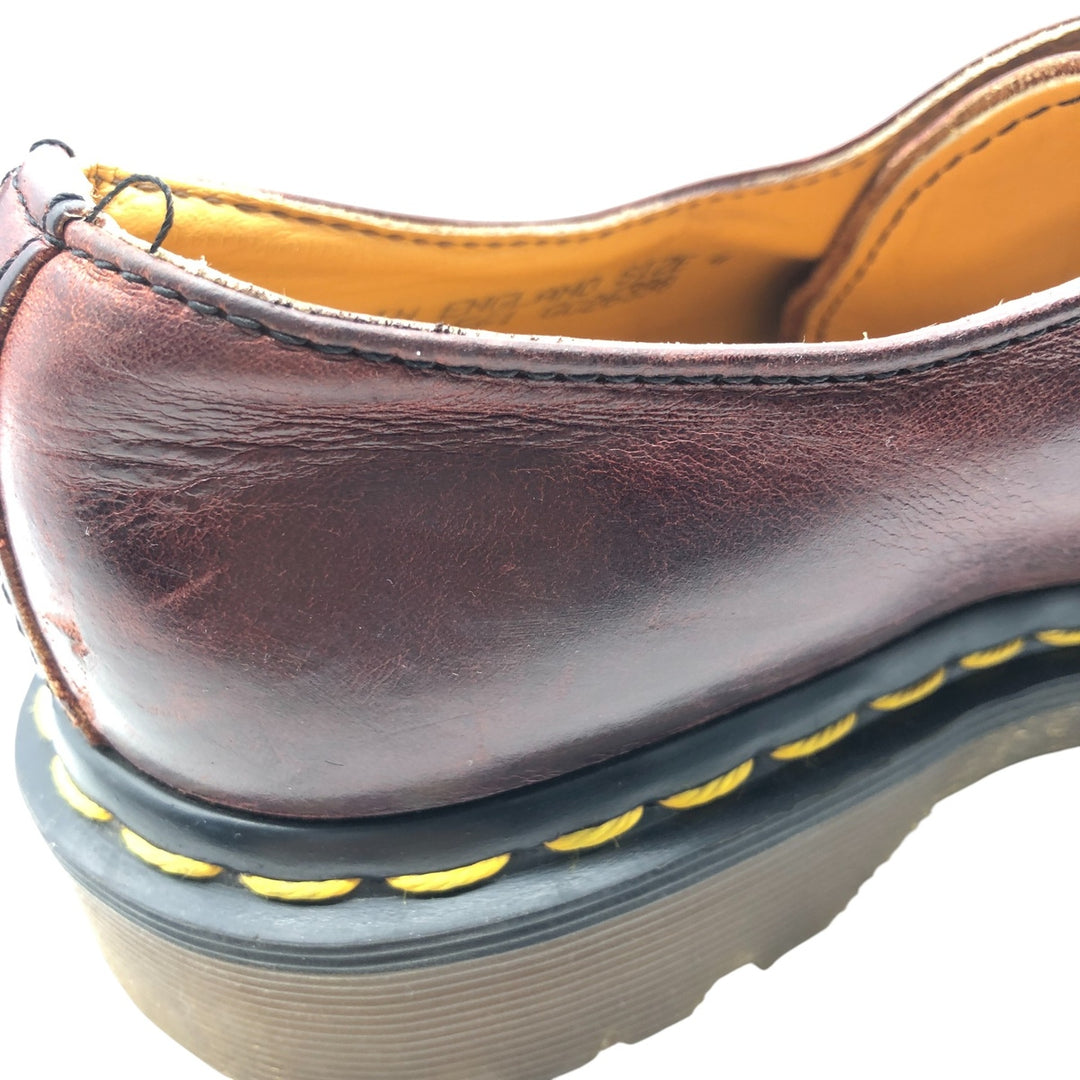 Dr. Martens 4-hole shoes made in the UK Women's 23.0cm genuine leather burgundy type Vintage Second Hand