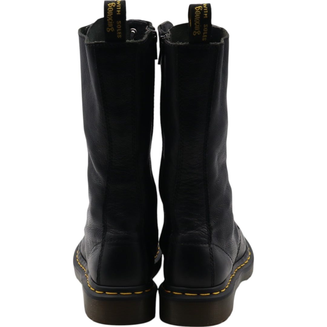 Dr. Martens 1B99 Side Zip 14 Hole Boots 3 Women's 22.0cm genuine leather black type Vintage Second Hand