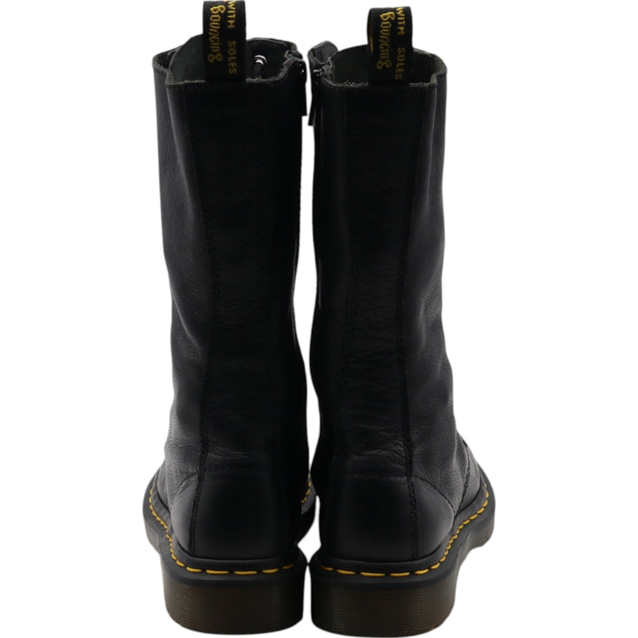 Dr. Martens 1B99 Side Zip 14 Hole Boots 3 Women's 22.0cm genuine leather black type Vintage Second Hand