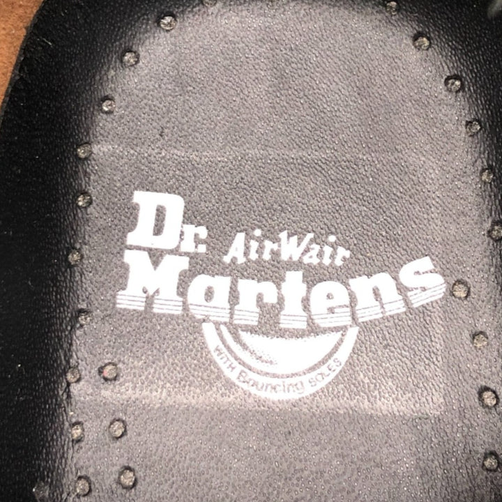 Dr. Martens thick sole side zip 8 hole boots 4 Women's 23.0cm genuine leather black type Vintage Second Hand