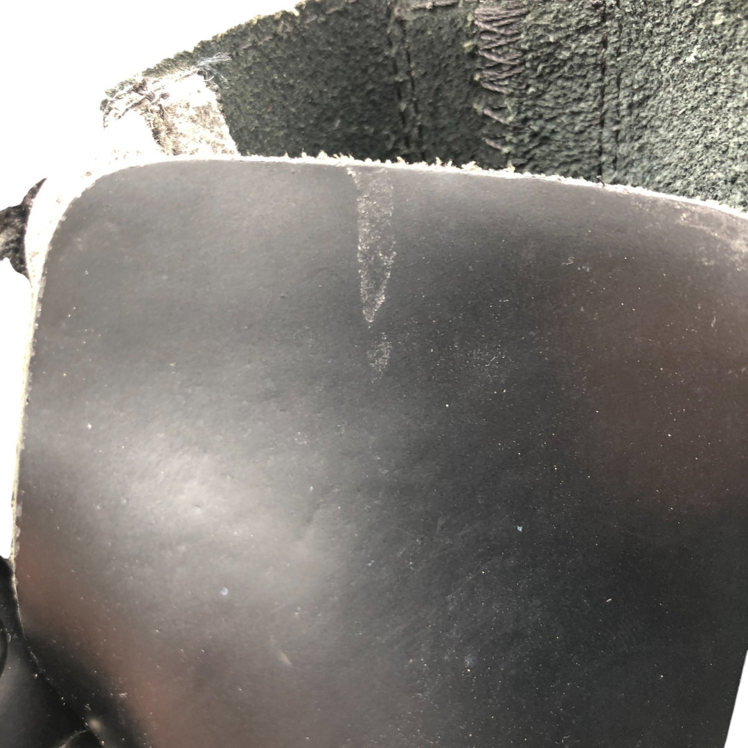 Dr. Martens thick sole side zip 8 hole boots 4 Women's 23.0cm genuine leather black type Vintage Second Hand