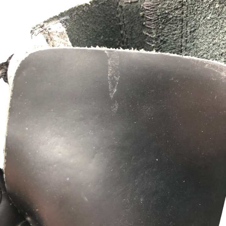 Dr. Martens thick sole side zip 8 hole boots 4 Women's 23.0cm genuine leather black type Vintage Second Hand