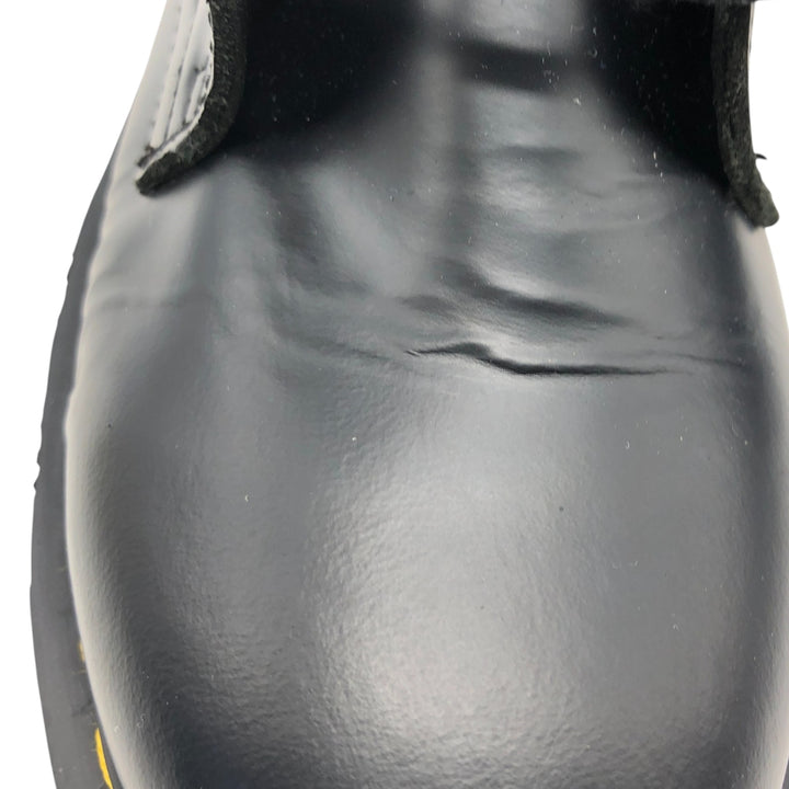 Dr. Martens thick sole side zip 8 hole boots 4 Women's 23.0cm genuine leather black type Vintage Second Hand