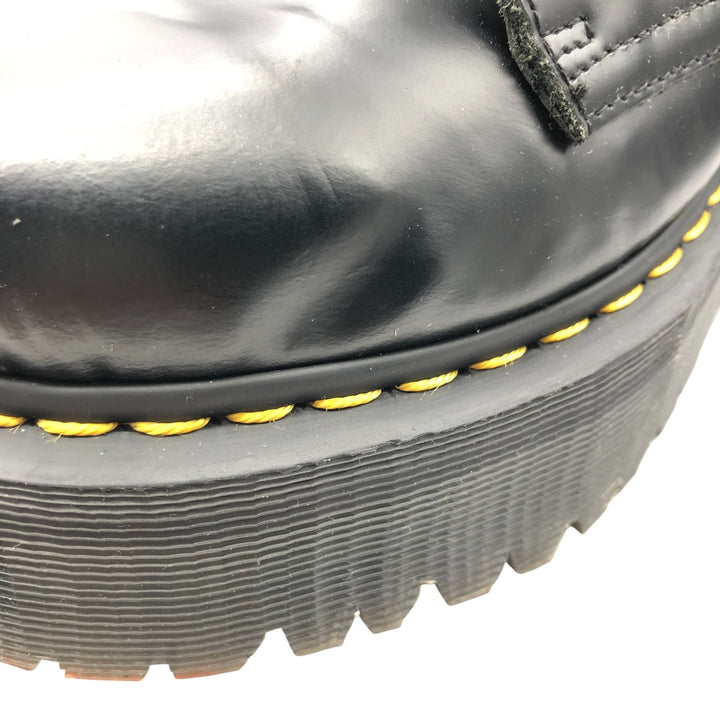 Dr. Martens thick sole side zip 8 hole boots 4 Women's 23.0cm genuine leather black type Vintage Second Hand