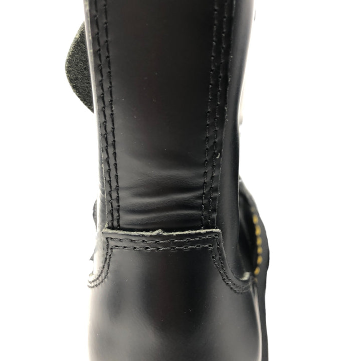 Dr. Martens thick sole side zip 8 hole boots 4 Women's 23.0cm genuine leather black type Vintage Second Hand