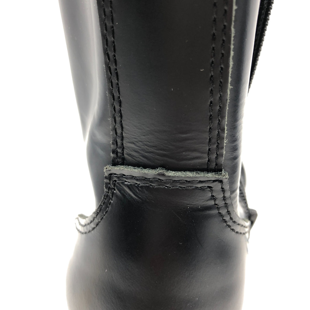 Dr. Martens thick sole side zip 8 hole boots 4 Women's 23.0cm genuine leather black type Vintage Second Hand