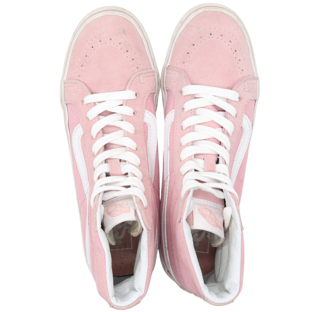 VANS SK8-HI high-top sneakers 8.0 Women's 24.5cm unclear pink type Vintage Second Hand