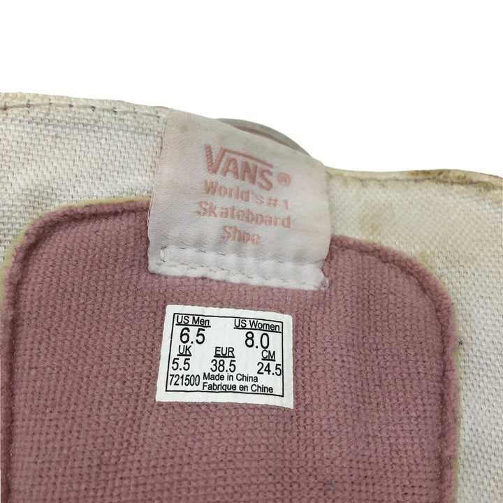 VANS SK8-HI high-top sneakers 8.0 Women's 24.5cm unclear pink type Vintage Second Hand