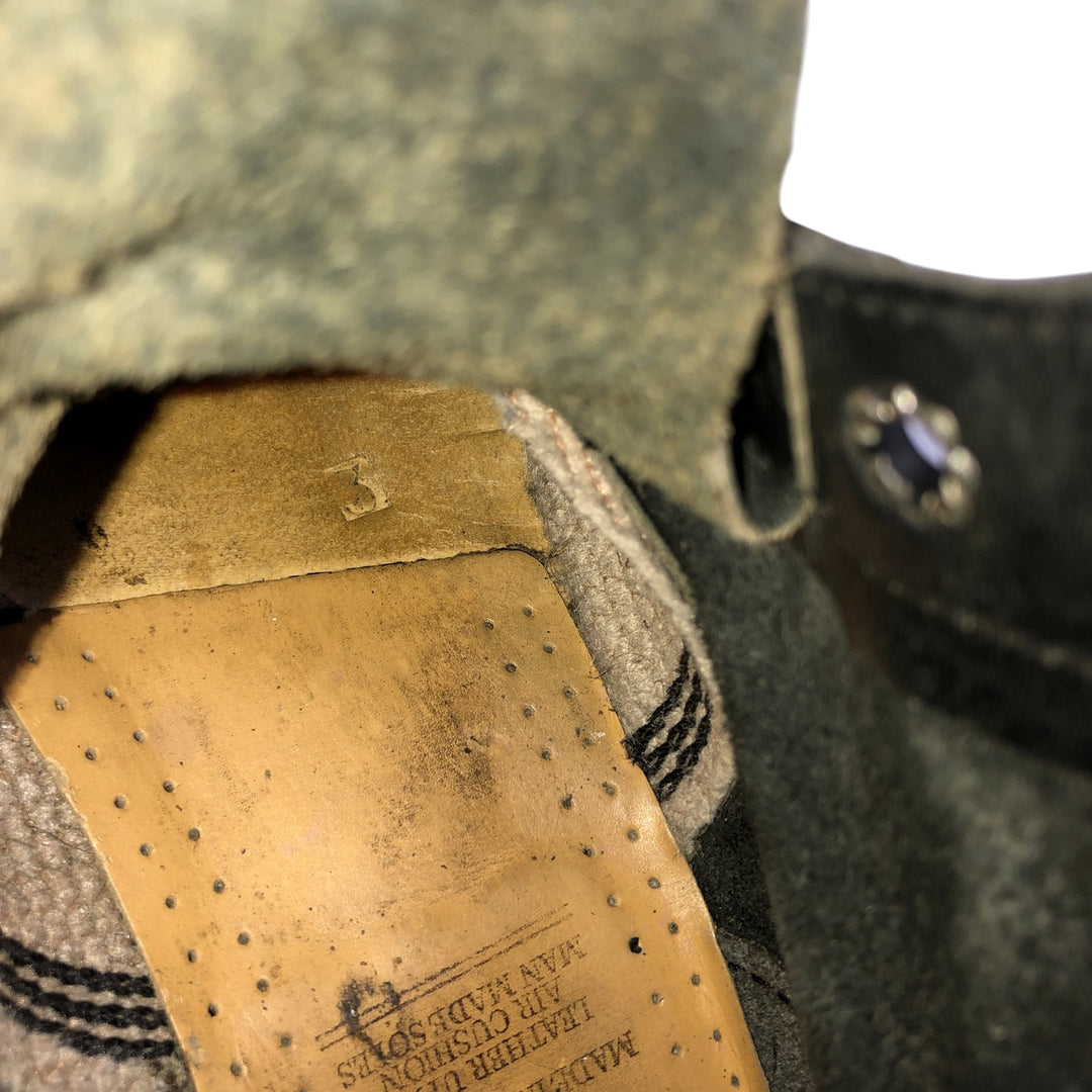 Dr. Martens 6-hole boots made in the UK 3 Women's 21.5cm genuine leather black type Vintage Second Hand