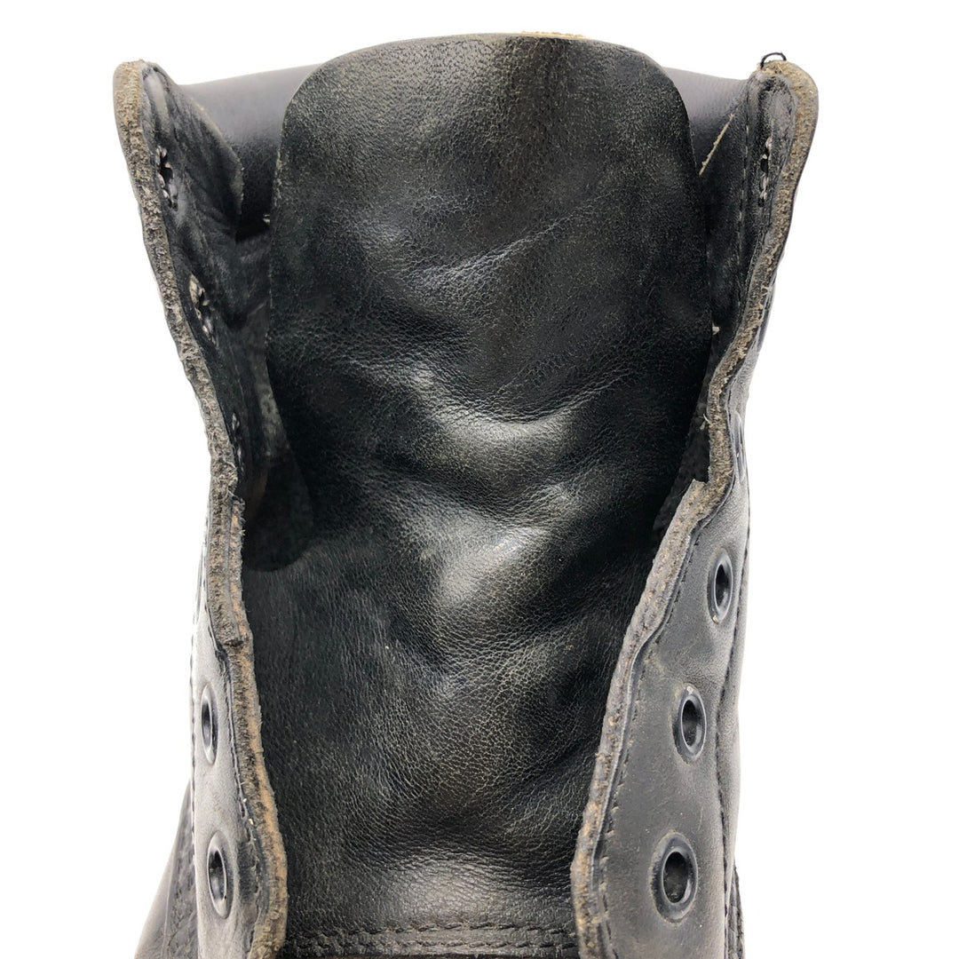 Dr. Martens 6-hole boots made in the UK 3 Women's 21.5cm genuine leather black type Vintage Second Hand