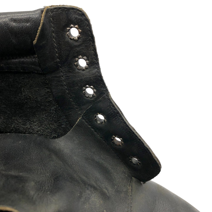 Dr. Martens 6-hole boots made in the UK 3 Women's 21.5cm genuine leather black type Vintage Second Hand