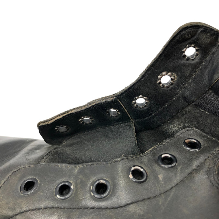 Dr. Martens 6-hole boots made in the UK 3 Women's 21.5cm genuine leather black type Vintage Second Hand