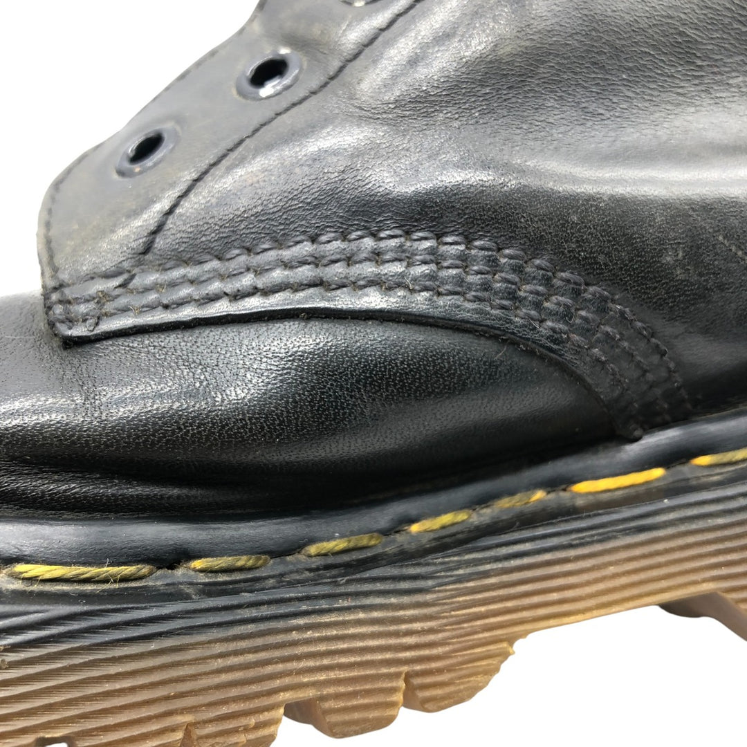 Dr. Martens 6-hole boots made in the UK 3 Women's 21.5cm genuine leather black type Vintage Second Hand
