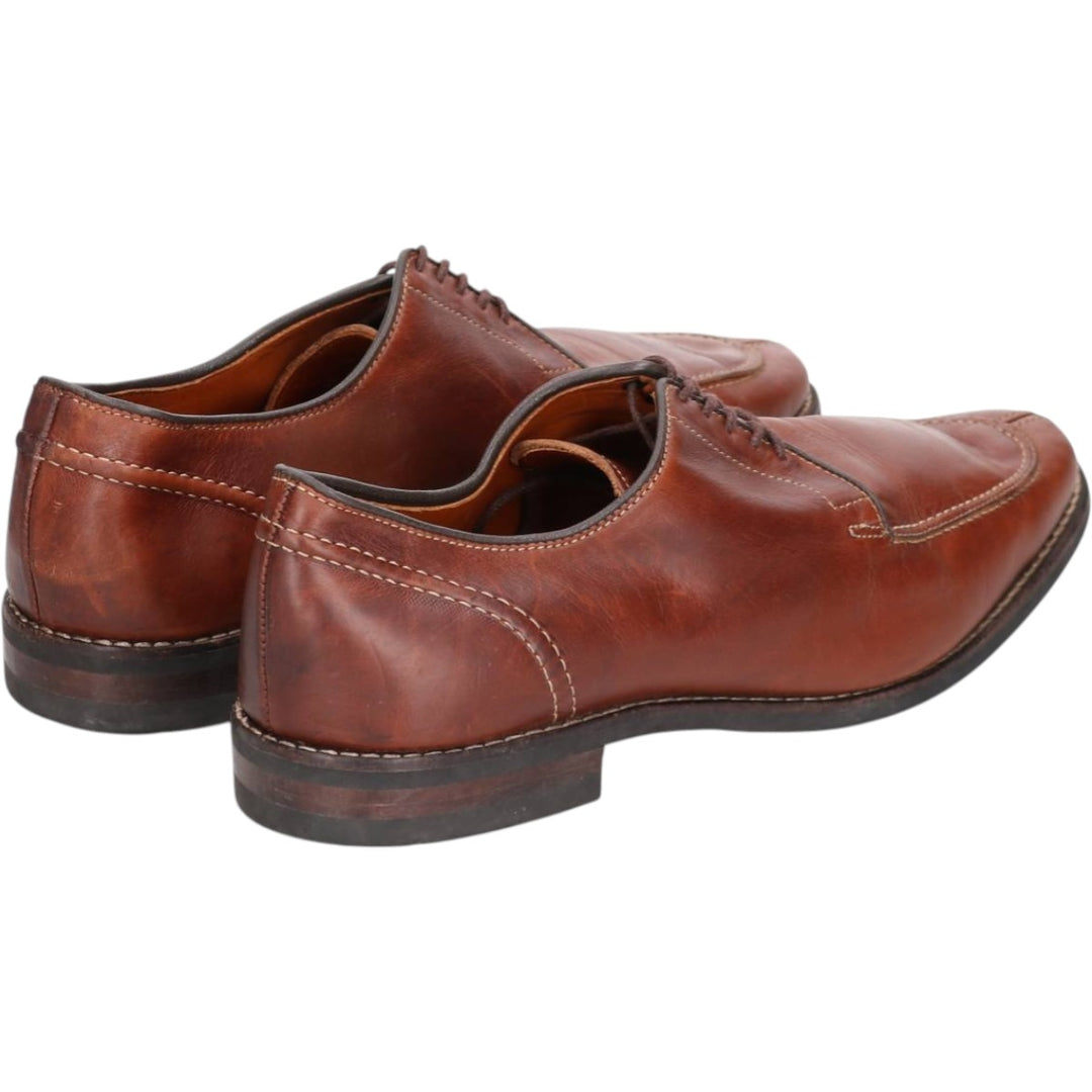 Allen Edmonds Clark Street U-Tip Shoes, Made in USA, Size 10D Men's 28.0cm genuine leather brown type Vintage Second Hand